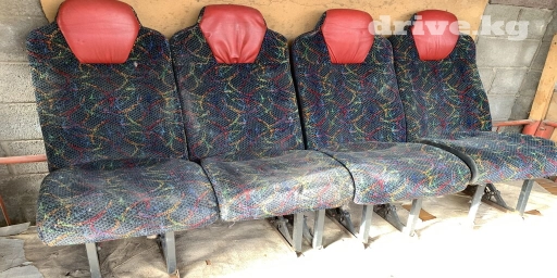 Автобусное сиденье, Ткань, текстиль, Mercedes-Benz 2007 г., Б/у, Оригинал, Германия