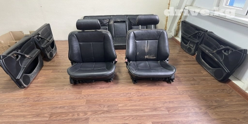 Комплект сидений, Кожа, Mercedes-Benz 2000 г., Б/у, Оригинал, Япония