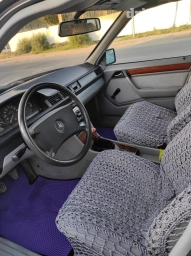 Переднее сиденье, Ткань, текстиль, Mercedes-Benz 1988 г., Б/у, Оригинал, Германия