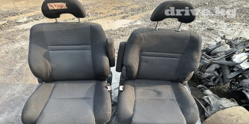 Переднее сиденье, Ткань, текстиль, Toyota 2004 г., Б/у, Оригинал, Япония