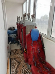 Автобусное сиденье, Ткань, текстиль, Mercedes-Benz 2003 г., Б/у, Оригинал, Германия