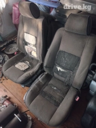 Комплект сидений, Велюр, BMW 1996 г., Б/у, Оригинал, Германия