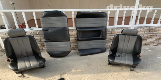 Комплект сидений, Кожа, Mercedes-Benz 2001 г., Б/у, Оригинал, Германия