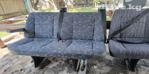 Комплект сидений, Ткань, текстиль, Mercedes-Benz 2002 г., Б/у, Оригинал, Германия