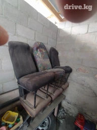 Автобусное сиденье, Велюр, Mercedes-Benz 2000 г., Б/у, Оригинал, Германия