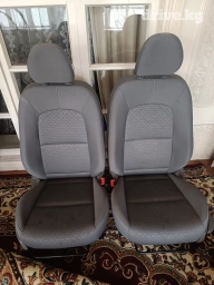 Переднее сиденье, Ткань, текстиль, Kia 2019 г., Б/у, Оригинал