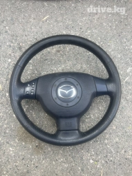 Руль Mazda 2002 г., Б/у, Оригинал, Япония