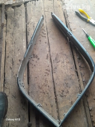 Накладка на бампер Передний Mercedes-Benz, Б/у, Оригинал