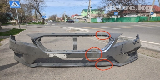 Бампер Передний Subaru, Б/у, Оригинал