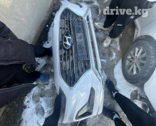 Бампер Передний Hyundai, Б/у, Оригинал