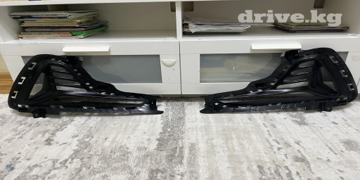 Накладка на бампер Передний Hyundai, Б/у, Оригинал