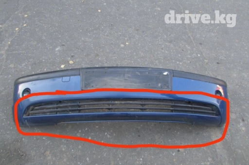 Накладка на бампер Передний BMW, Новый, Аналог