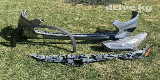 Продаю запчасти на Highlander 2021 Бампер передний Левая фара