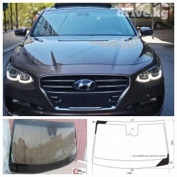 Переднее левое Hyundai, 2018 г., Новый, Аналог