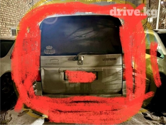 Крышка багажника Honda, 2001 г., Б/у, Оригинал