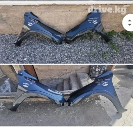 Накладка крыла Переднее правое Toyota, 2006 г., Б/у, Оригинал