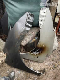 Крыло Переднее правое Toyota, 2003 г., Б/у, Оригинал