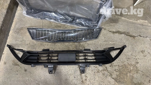 Решетка радиатора Kia 2018 г., Новый, Аналог