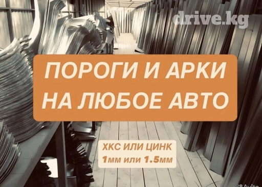 Наружные накладки порогов 2024 г., Новый, Оригинал