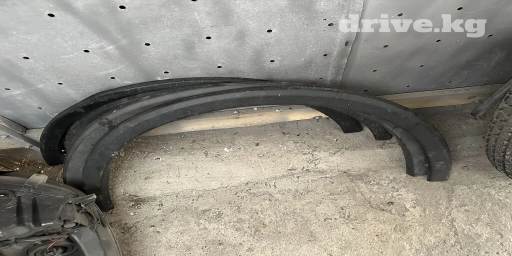 Наружные накладки порогов Subaru, Б/у, Оригинал