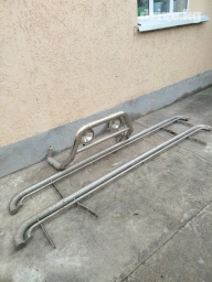 Наружные накладки порогов Mercedes-Benz, 2003 г., Б/у, Оригинал