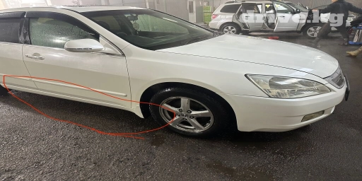 Наружные накладки порогов Honda, 2003 г., Б/у, Оригинал