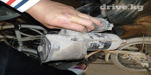 Стартер Hyundai 2001 г., Б/у, Оригинал