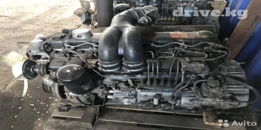 Мотор Фусо. Mitsubishi fuso 6D17 8.2 куб Блок прорван все есть Нету