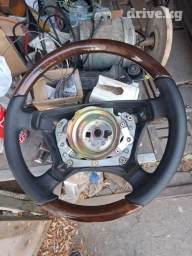 Руль на мерседес раритетный W124, W140, W202, W210 дерево