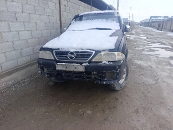 Авторазбор. Саненг Муссо 2001г 2.9 дизель. мкпп. мост. рама. кузов