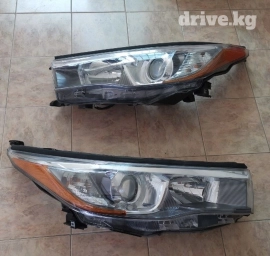 Фары на Тойота Хайлендер 2015г европеец