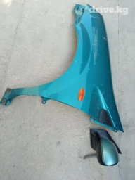 Крыло Ниссан Альмера Тино и зеркало в хорошем состоянии