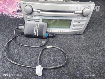 Штатный магнитола с переходником Тойота Камри 40-45