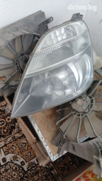 Хонда Стрим 2001 Левый фара Вентилятор радиатора Вентилятор