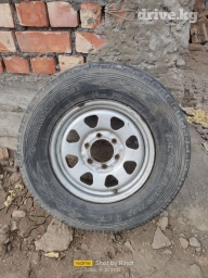 Продаётся 1 колесо на джип на запаску R 16 Тойота, Митсубиси, исузу
