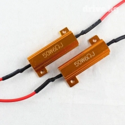 Нагрузочные резисторы 25W 6 Ohm (есть также 50w 8 ohn)для автосвета