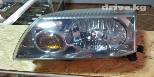 Передняя левая фара Nissan 2003 г., Б/у, Оригинал, Япония