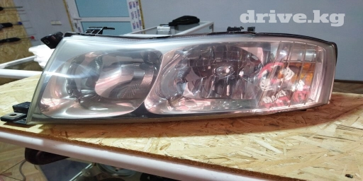Передняя левая фара Nissan 2000 г., Б/у, Оригинал, Япония