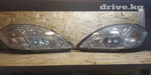 Комплект передних фар Nissan 2000 г., Б/у, Оригинал, Япония