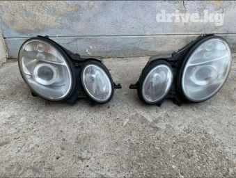 Передняя оптика на Mercedes Benz e211