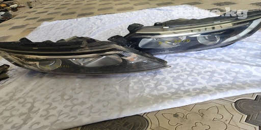 Комплект передних фар Kia 2014 г., Б/у, Оригинал