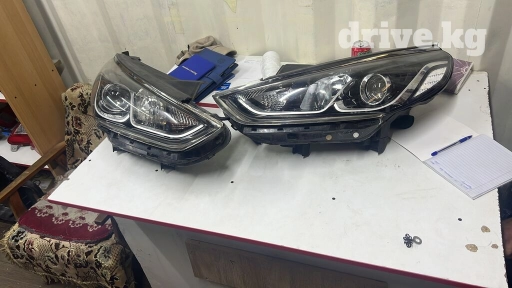 Комплект передних фар Hyundai 2018 г., Б/у, Оригинал