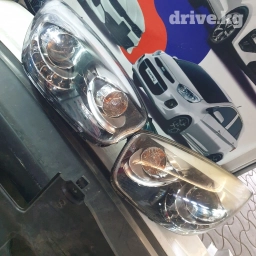 Комплект передних фар Kia 2015 г., Б/у, Оригинал