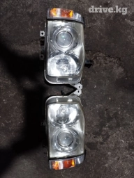 Комплект передних фар Nissan 2003 г., Б/у, Оригинал, Япония