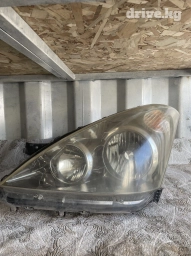 Передняя левая фара Toyota 2005 г., Б/у, Оригинал, Япония