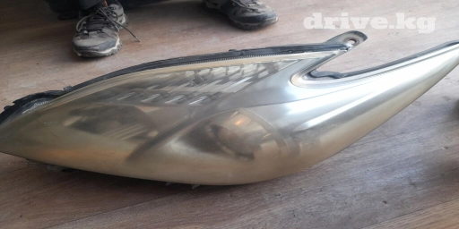 Передняя левая фара Toyota 2010 г., Б/у, Оригинал, Япония