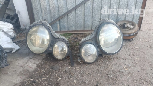 Комплект передних фар Mercedes-Benz 1998 г., Б/у, Оригинал, Германия