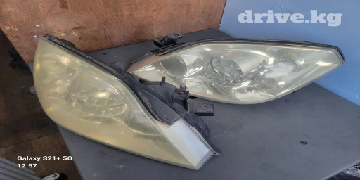 Комплект передних фар Nissan 2005 г., Б/у, Оригинал, Япония