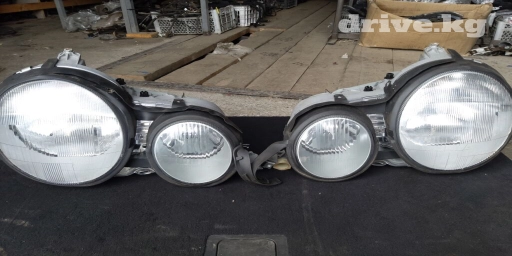 Комплект передних фар Mercedes-Benz 1998 г., Б/у, Оригинал