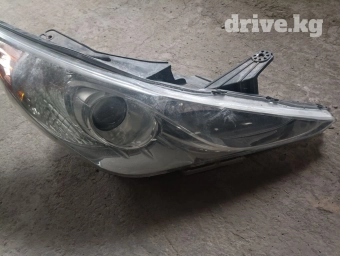 Передняя левая фара Hyundai 2011 г., Б/у, Оригинал, США